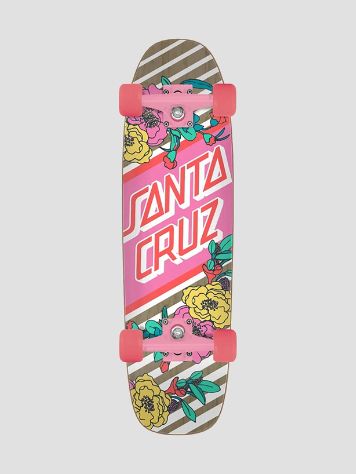 Santa Cruz Floral Stripe Street Skate 8.4&quot; Cruiser complet