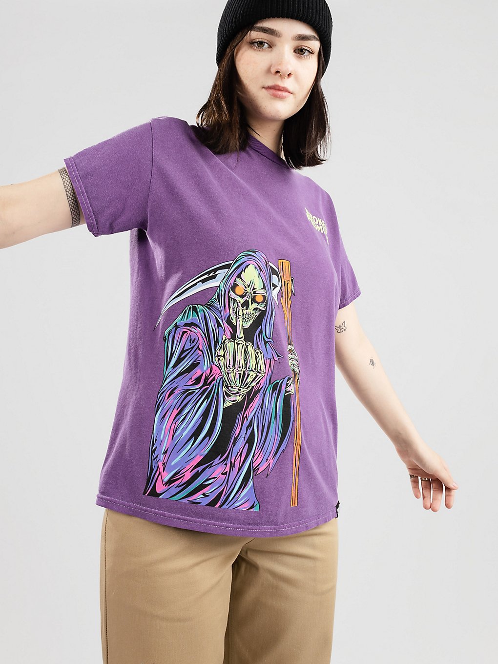 Broken Promises Punisher T-Shirt violet kaufen