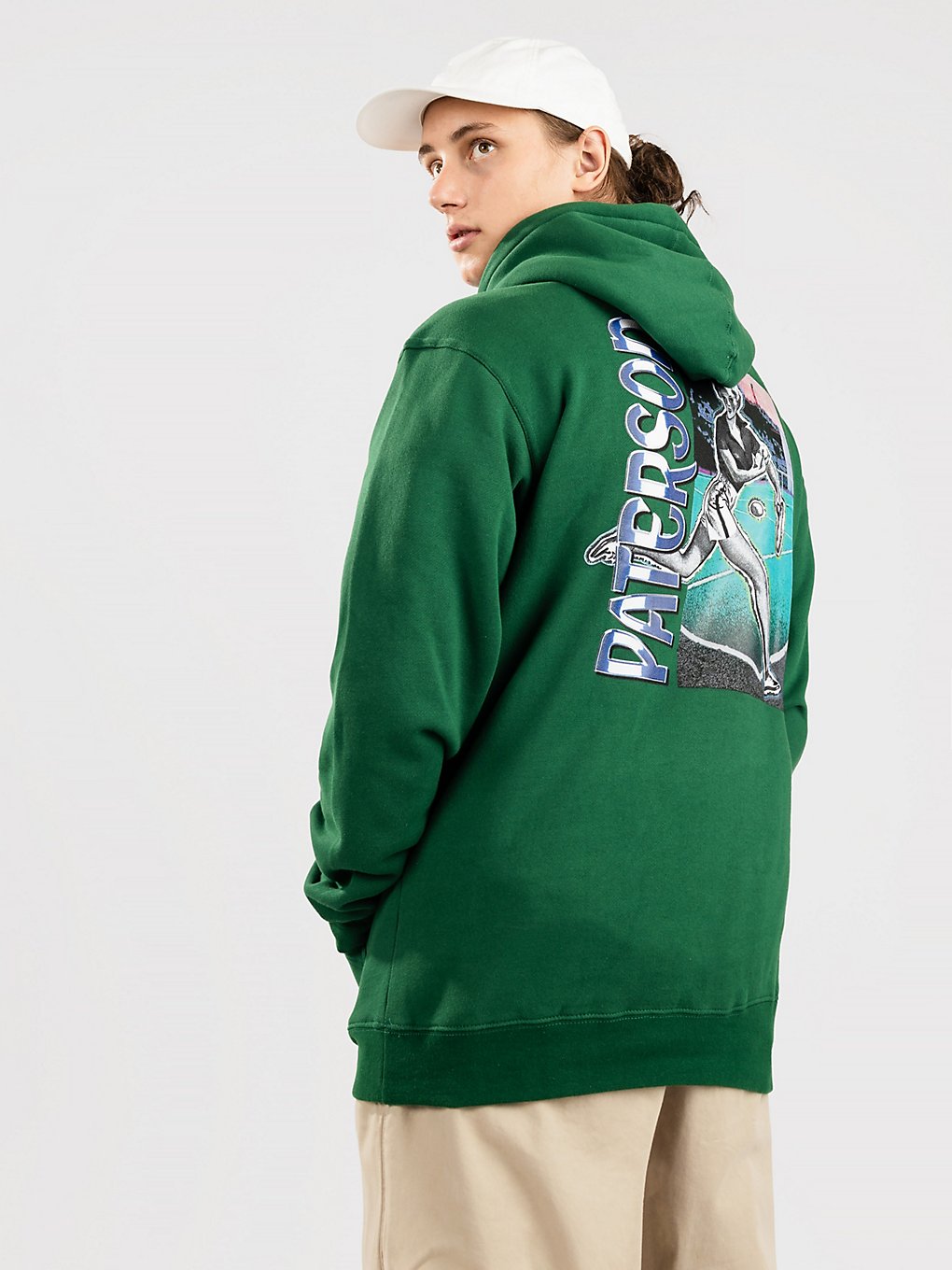 Paterson Cross The Line Hoodie green kaufen