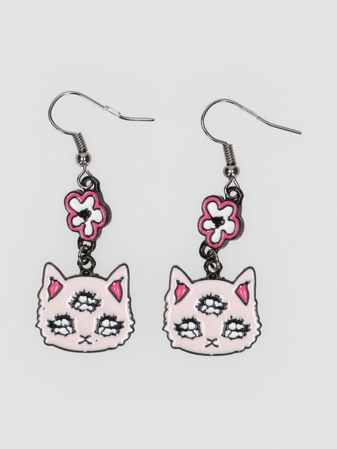 Stone and Locket Third Eye Cat Jewellery