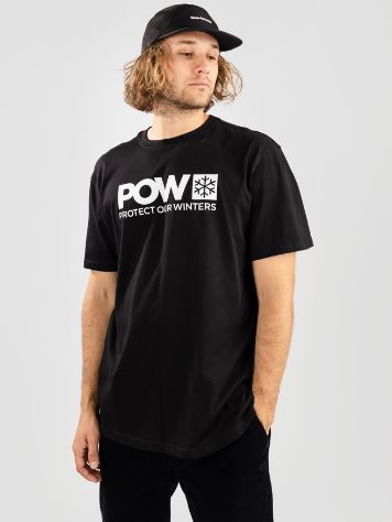 POW Protect Our Winters Logo T-skjorte