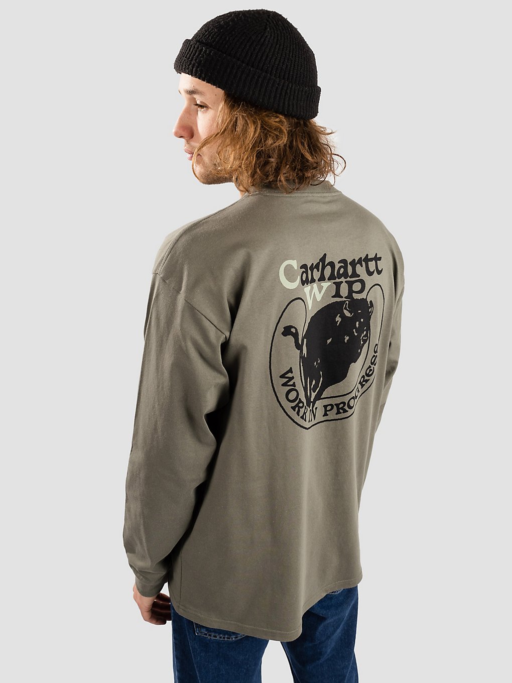 Carhartt WIP Buffalo Long Sleeve T-Shirt salvia kaufen