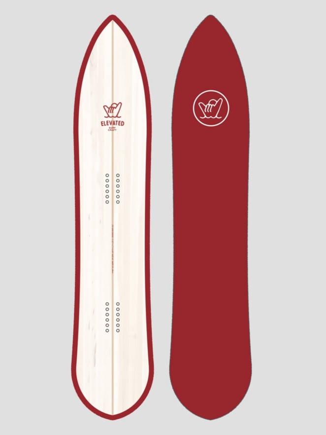 Elevated Surf Craft Shortboard 5'0 / 152,5 2024 Snowboard