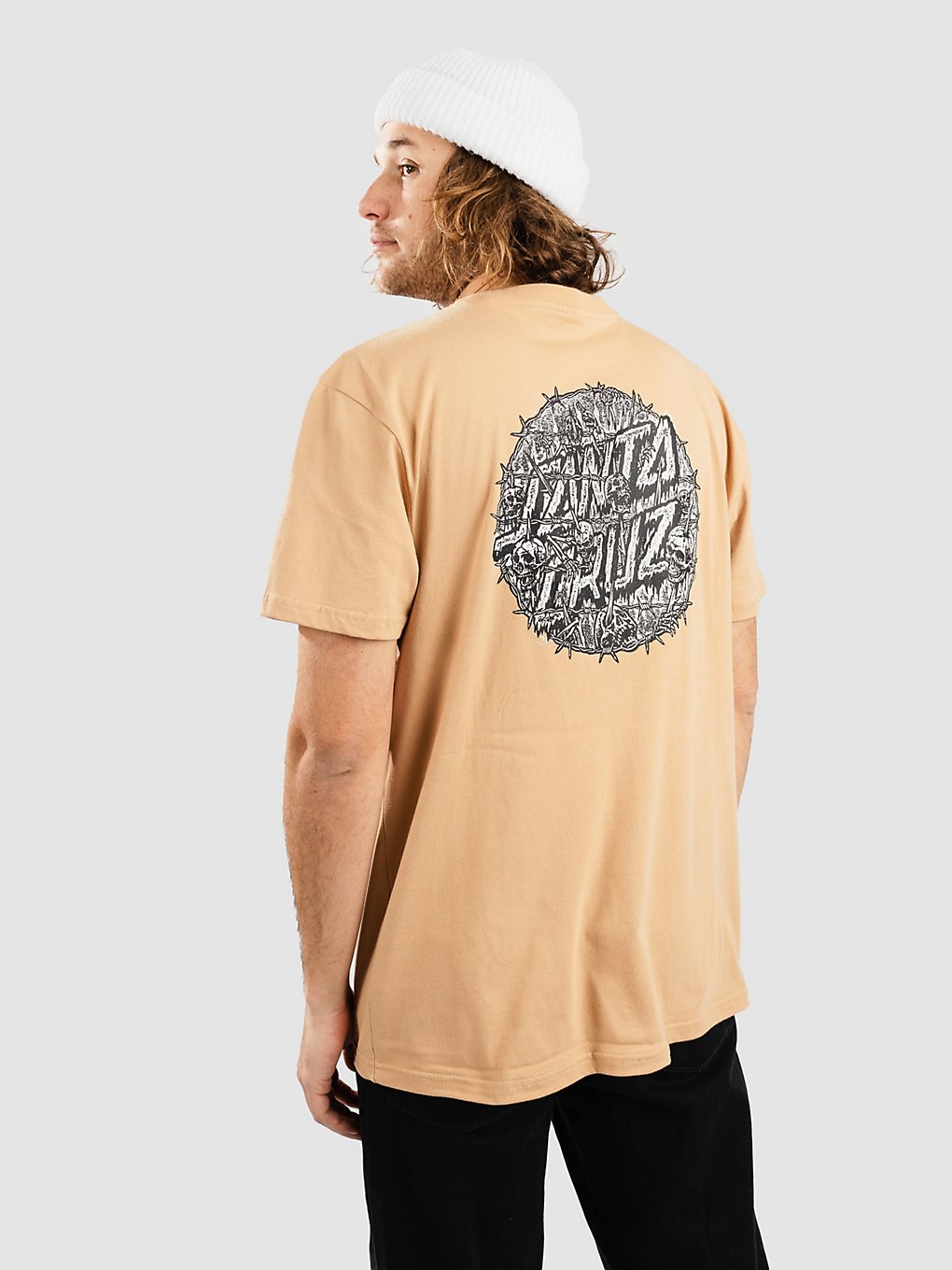 Santa Cruz Abyss Dot T-Shirt sandstone kaufen