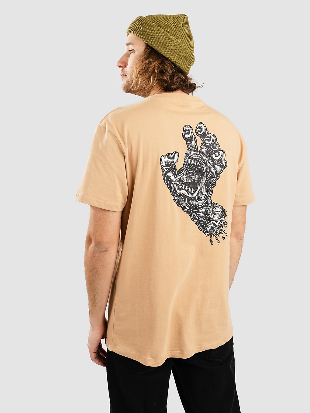 Santa Cruz Alive Hand T-Shirt sandstonde kaufen