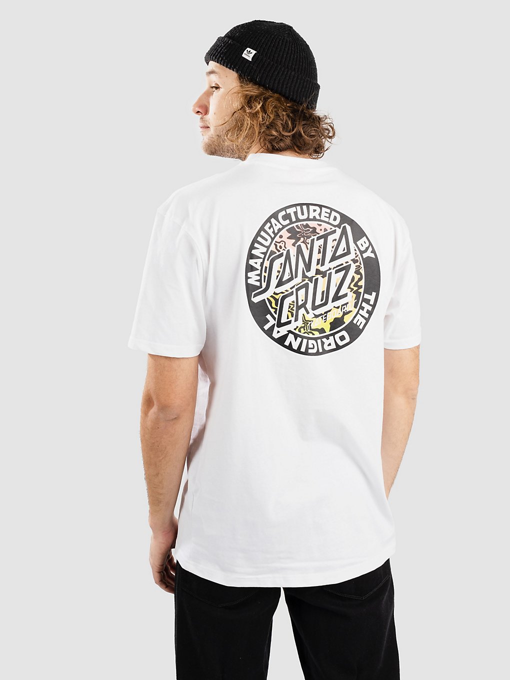 Santa Cruz Acidic MFG Dot T-Shirt white kaufen