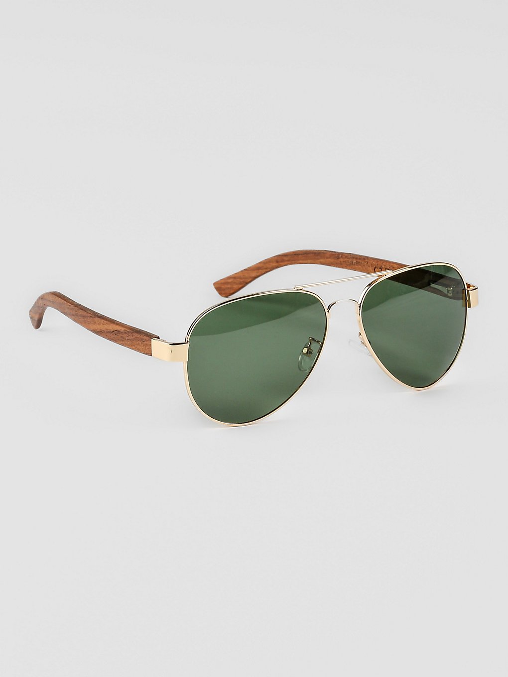 MasterDis Rio Gold Sunglasses green