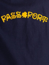Pass Port Sham Embroidery T-Shirt
