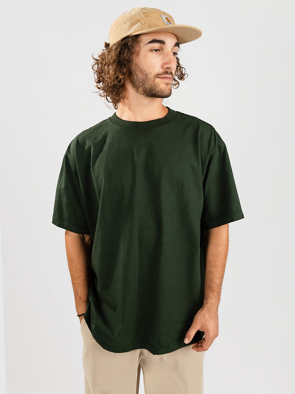 Shaka Wear Garment Dye T-Shirt moss