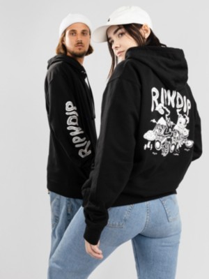 RIPNDIP Dark Twisted Mikina s kapuc&iacute;