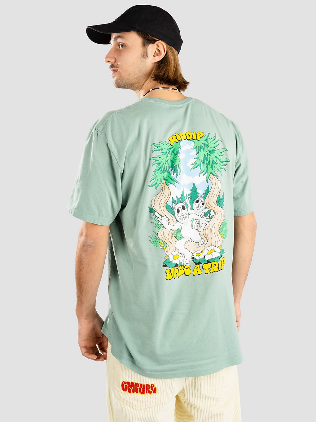 RIPNDIP Life'S A Trip T-Shirt light pine kaufen