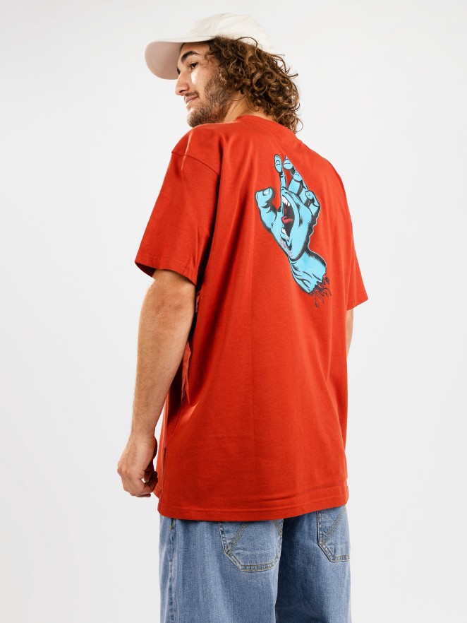 Santa Cruz Screaming Hand Chest T-Shirt