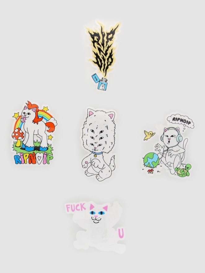 RIPNDIP Taste The Rainbow Samolepky Pack