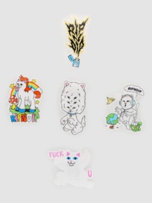 RIPNDIP Taste The Rainbow Klistremerke Pack