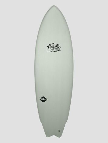 Softech The Triplet 5'8 Softtop Surfboard