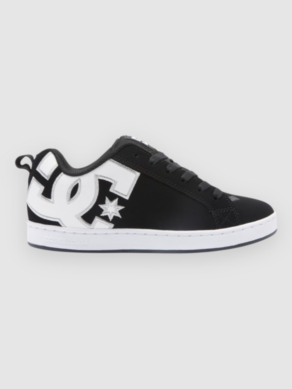 DC Court Graffik Sneakers white stencil