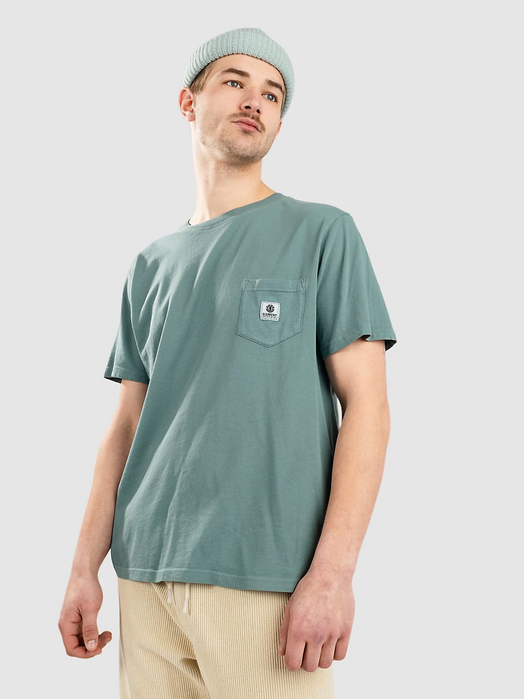 Element Basic Pocket Pigment T-Shirt north atlantic kaufen