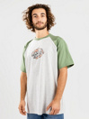 Santa Cruz Warp Broken Dot Raglan T-Shirt