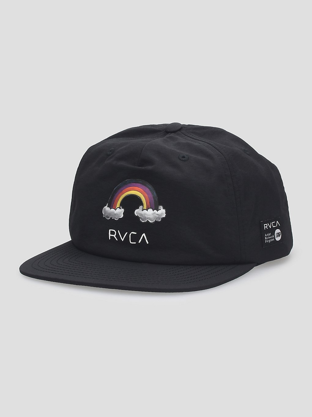 RVCA Rainbow Connection Snapback Cap black kaufen