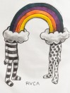 RVCA Rainbow Connection T-Shirt