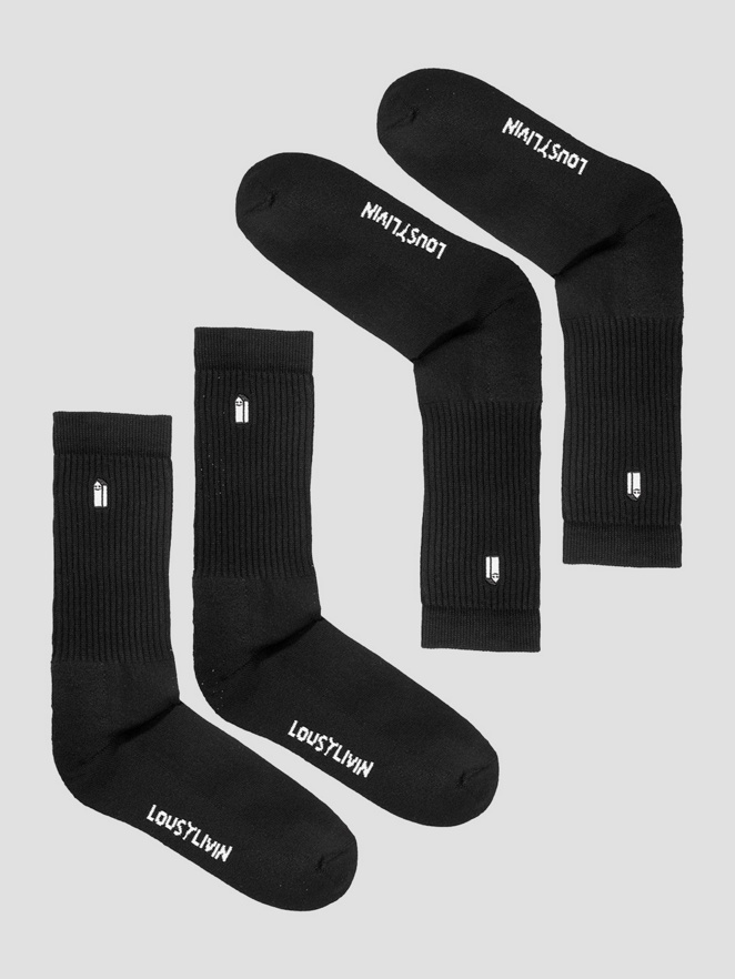 Lousy Livin Street Court 2 Pack Socks