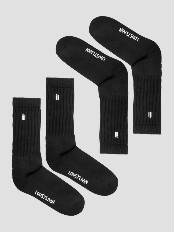 Lousy Livin Street Court 2 Pack Socks