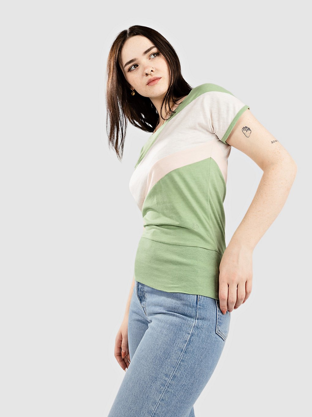 Kazane Agnetha T-Shirt peawip hthr kaufen