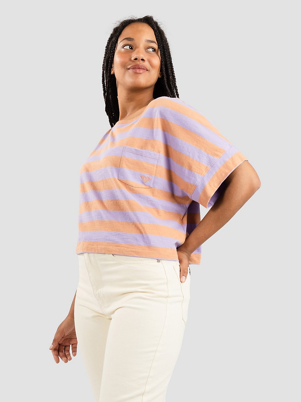 Roxy Stripy Sand T-Shirt cork sunray stripe stripe kaufen