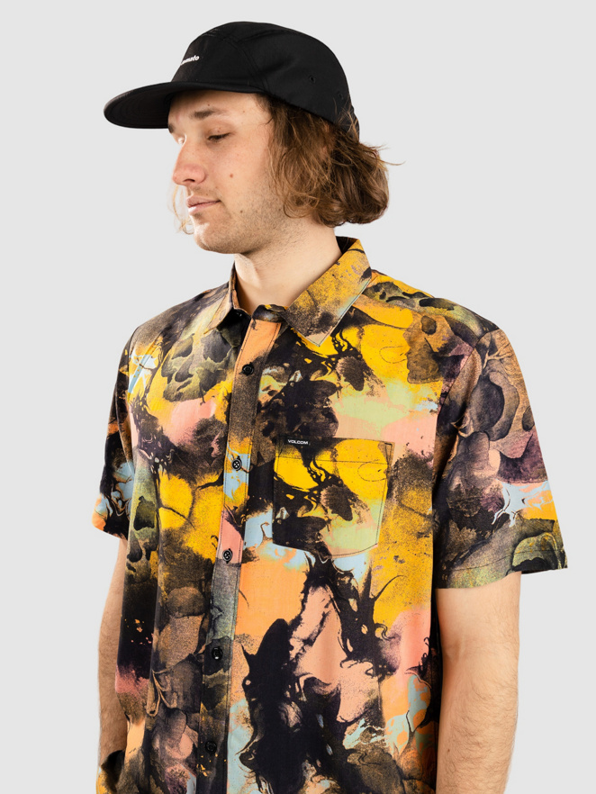 Volcom Skulli Print Skjorte