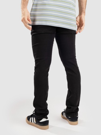Pantalone 2739 Vita Alta in Jeans Elasticizzato lavaggio schiarito