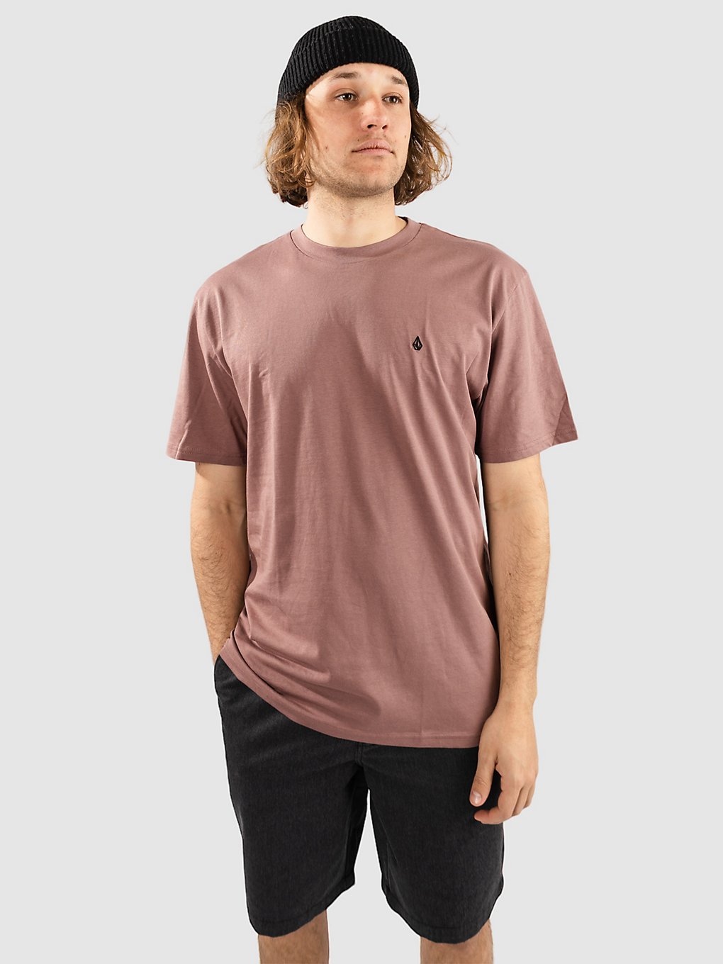 Volcom Stone Blanks Bsc T-Shirt bordeaux brown kaufen