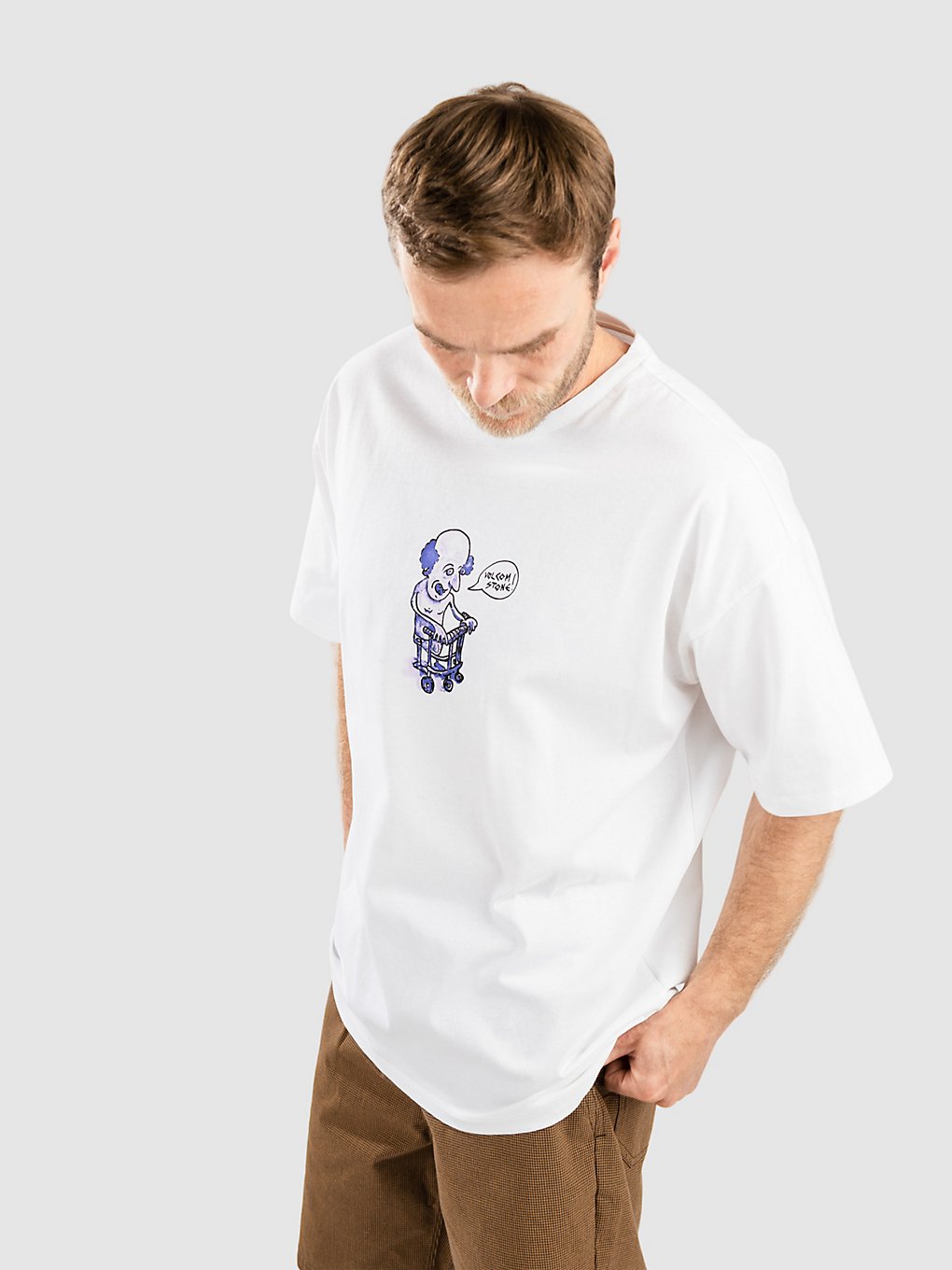 Volcom Slowfutur T-Shirt white kaufen