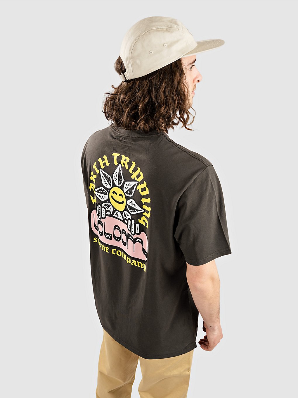 Volcom Fty Gardener T-Shirt rinsed black kaufen
