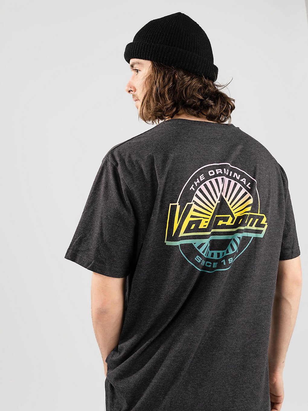 Volcom Initial Hth T-Shirt heather black kaufen