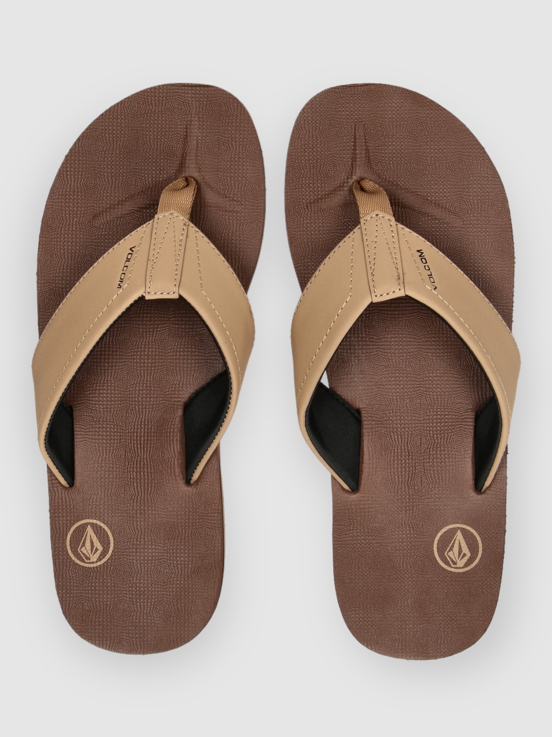 Volcom Victor Sandalen brown khaki