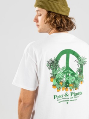 Peace And Plants Camiseta