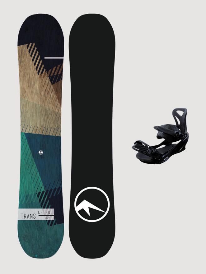 TRANS Ltd 153 + Team Soft M Set da Snowboard