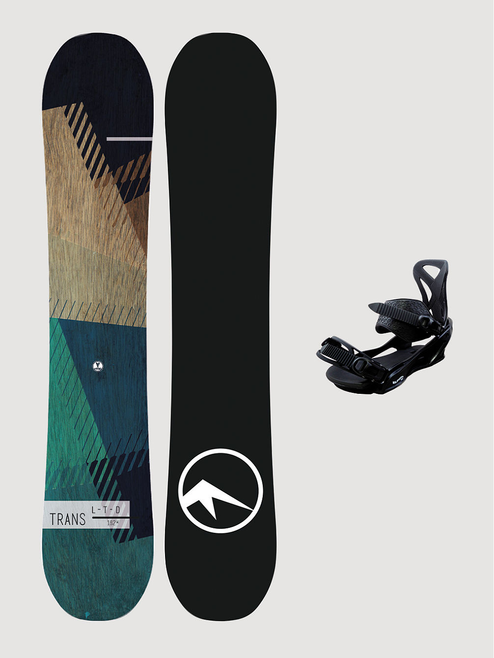 Ltd 153 + Team Soft M Snowboard-Set