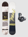 TRANS Fe 163W + Team Soft L Snowboard Set