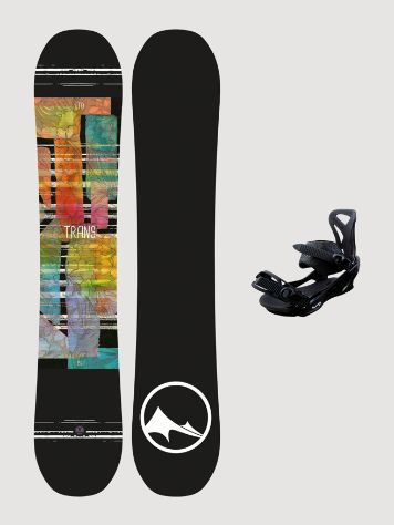 TRANS Ltd 146 + Team Pro Soft M Snowboard set