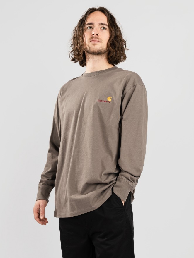 Carhartt WIP American Script Long Sleeve T-Shirt