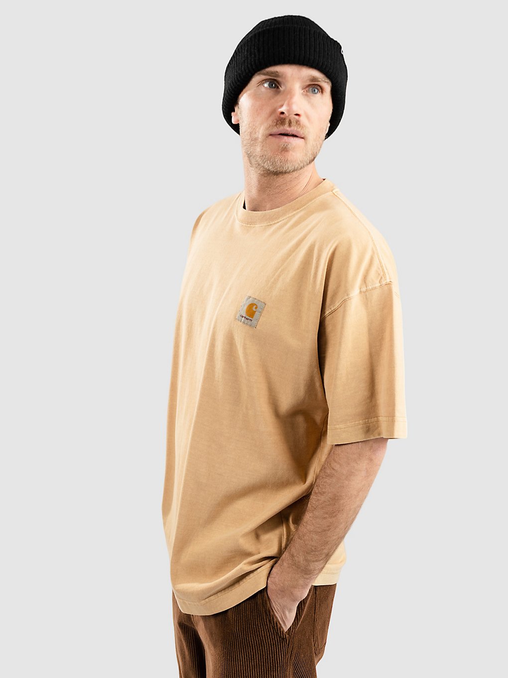 Carhartt WIP Nelson T-Shirt dusty h brown garment dye kaufen