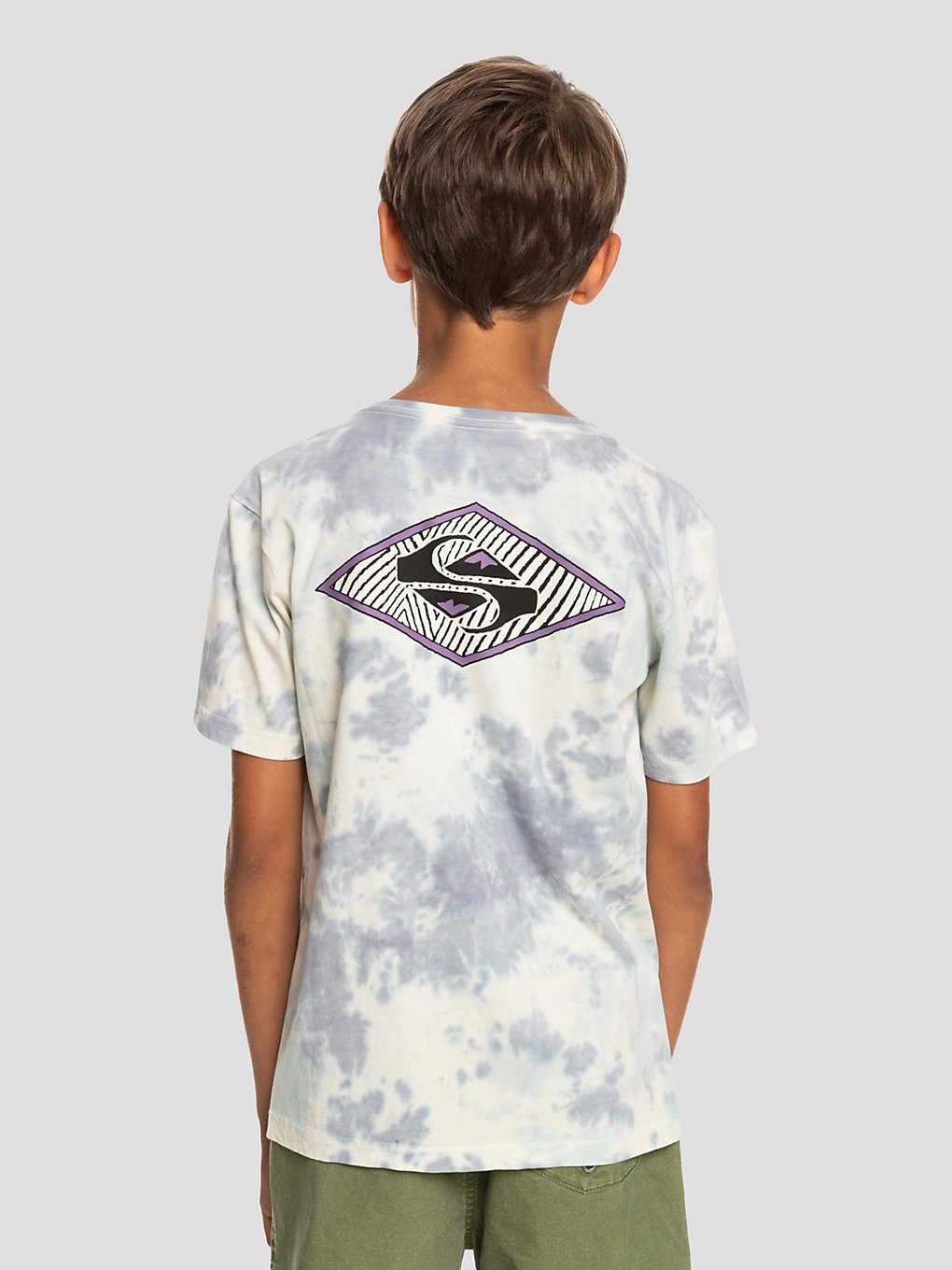 Quiksilver Diamond Heritage T-Shirt gray violet kaufen