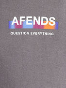 Question Everything Recycled Pull On Felpa con Cappuccio