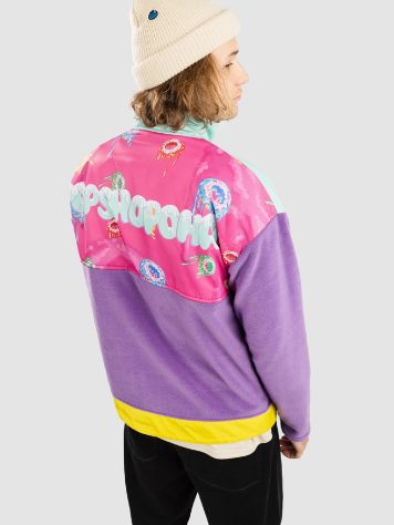 POPSHOPOHA Koi Fleece Mikina s kapuc&iacute; na zip