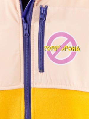Lonley Panda Fleece Mikina s kapuc&iacute; na zip