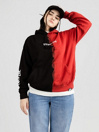 Broken Promises Slogan Split Dye Vintage Wash Hoodie