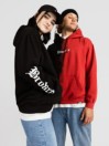 Broken Promises Slogan Split Dye Vintage Wash Hoodie
