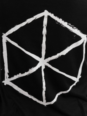 X Hexagon Camisa Manga Comprida