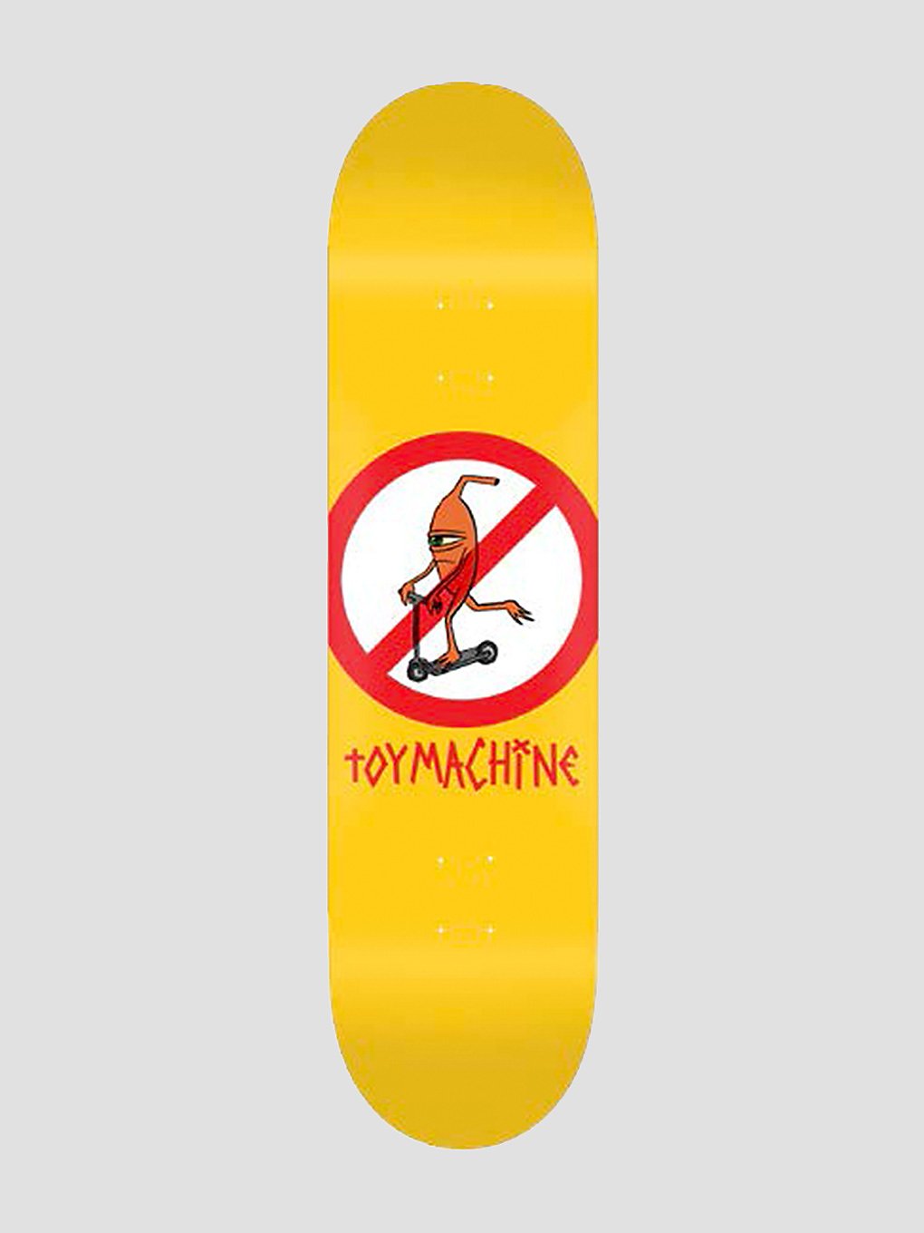 Toy Machine No Scooter 8.0" Skateboard Deck yellow kaufen